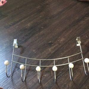 Metal over the door hanger